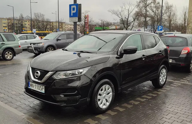 łódzkie Nissan Qashqai cena 53500 przebieg: 89000, rok produkcji 2017 z Warszawa